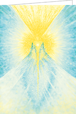 Engelbild IVOI-Grußkarte "Erzengel Gabriel"