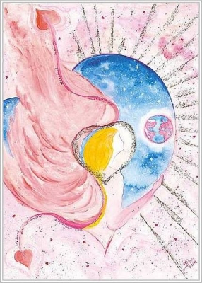 Engel Wandbild "Erzengel Chamuel"