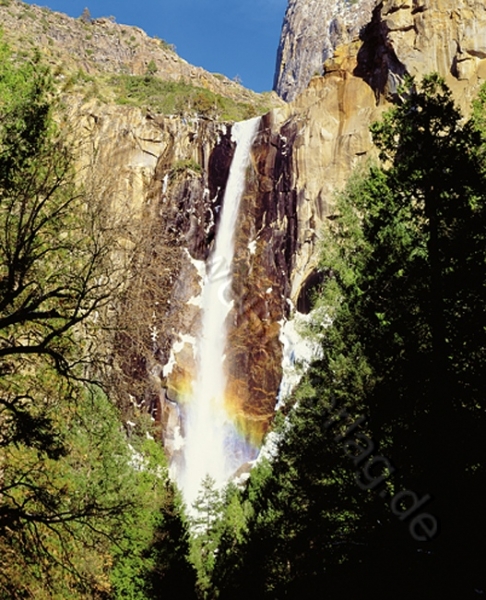 100 Grußkarten Bridalveil Falls